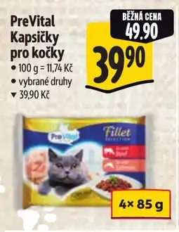 Albert PreVital Kapsičky pro kočky nabídka