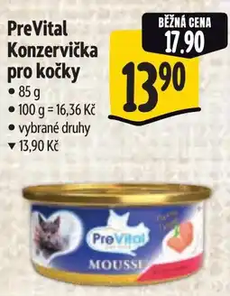 Albert PreVital Konzervička pro kočky nabídka