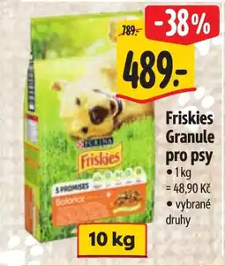 Albert Friskies Granule pro psy nabídka
