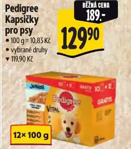 Albert Pedigree Kapsičky pro psy nabídka
