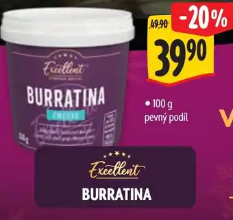 Albert Excellent Burratina nabídka