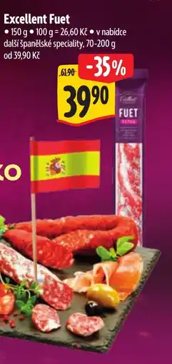 Albert Excellent Fuet nabídka