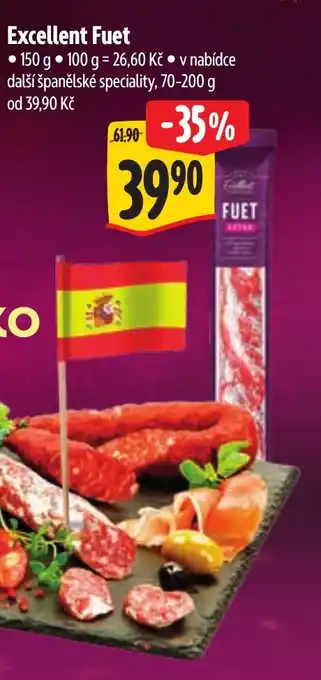 Albert Excellent Fuet nabídka