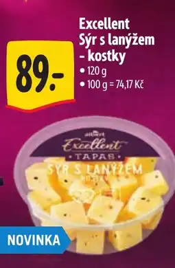 Albert Excellent Sýr s lanýžem -kostky nabídka