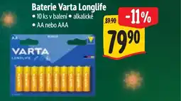 Albert Baterie Varta Longlife nabídka