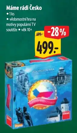 Albert Máme rádi Česko nabídka