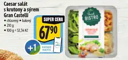 Albert Caesar salát s krutony a sýrem Gran Castelli nabídka