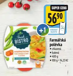 Albert Farmářská polévka nabídka