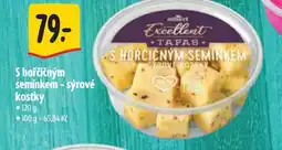 Albert S hořčičným semínkem - sýrové kostky nabídka