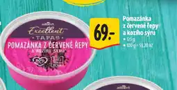 Albert Pomazánka z červené řepy a kozího sýru nabídka