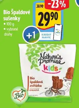 Albert Nature's Promise Kids Bio Špaldové sušenky nabídka