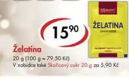 CBA Želatina, 20 g nabídka