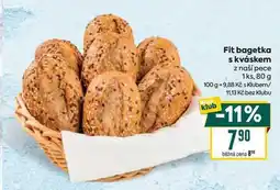 Billa Fit bagetka s kváskem z naší pece 1ks, 80 g nabídka