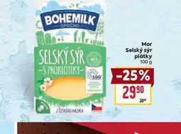 Billa Mor Selský sýr plátky 100 g nabídka