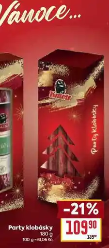 Billa Party klobásky 180 g nabídka