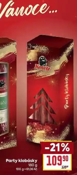 Billa Party klobásky 180 g nabídka