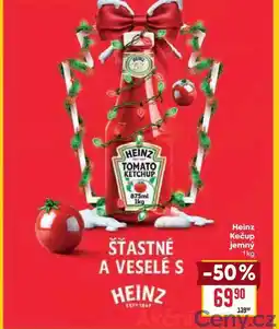 Billa Heinz Kečup jemný 1kg nabídka