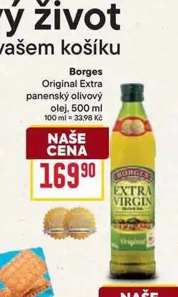 Billa Borges Original Extra panenský olivový olej, 500 ml nabídka
