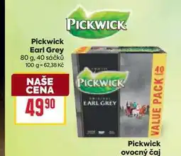 Billa Pickwick Earl Grey 80 g nabídka