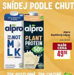 Billa Alpro Rostlinný nápoj 1l nabídka