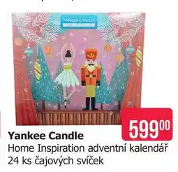Teta Yankee Candle Home Inspiration adventní kalendář 24 ks čajových svíček nabídka