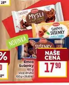 Billa Emco Sušenky 60 g nabídka