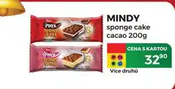 Tamda Foods MINDY sponge cake cacao 200 g nabídka
