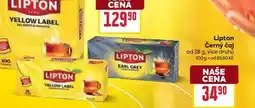 Billa Lipton Černý čaj od 38 g nabídka