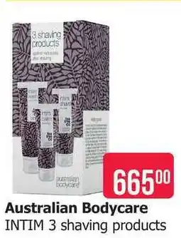 Teta Australian Bodycare INTIM 3 shaving products nabídka