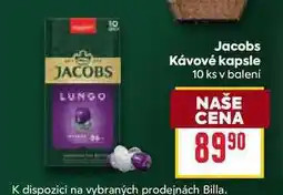 Billa Jacobs Kávové kapsle 10 ks nabídka
