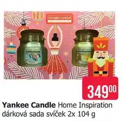 Teta Yankee Candle Home Inspiration dárková sada svíček 2x 104 g nabídka