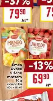 Billa Emco Ovoce sušené mrazem 30 g nabídka