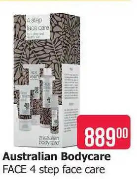 Teta Australian Bodycare FACE 4 step face care nabídka