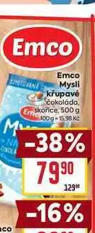Billa Emco Mysli křupavé 500 g nabídka