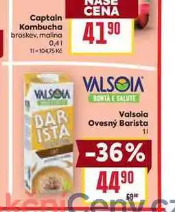 Billa Valsola Ovesný Barista 1l nabídka