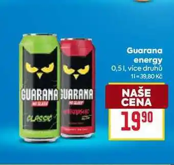 Billa Guarana energy 0,5l nabídka