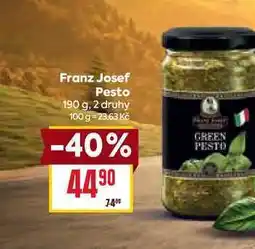 Billa Franz Josef Pesto 190 g nabídka