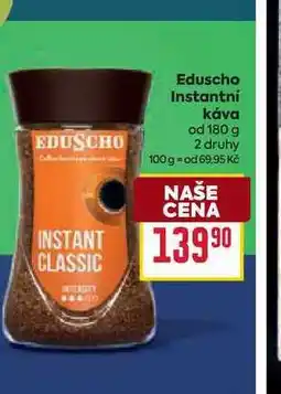 Billa Eduscho Instantni Κάνα od 180g nabídka