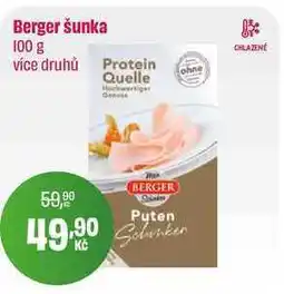 BonVeno Berger šunka 100 g nabídka