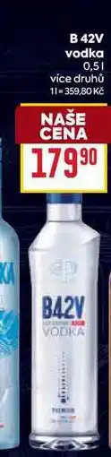 Billa B 42V vodka 0,5l nabídka