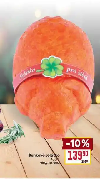 Billa Selitko pro štěstí Šunkové selátko 400g nabídka