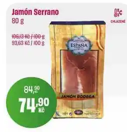 BonVeno Jamón Serrano 80 g nabídka