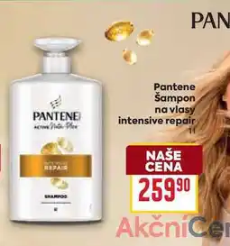 Billa Pantene Šampon na vlasy intensive repair 1l nabídka