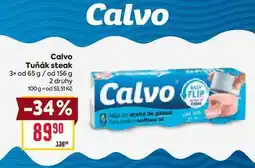 Billa Calvo Tuňák steak 3x od 65 g/ od 156 g nabídka