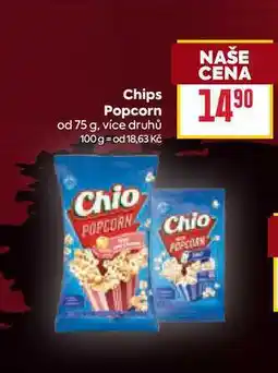 Billa Chips Popcorn od 75 g nabídka