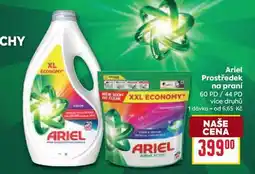 Billa Ariel Prostředek na praní 60 PD / 44 PD nabídka