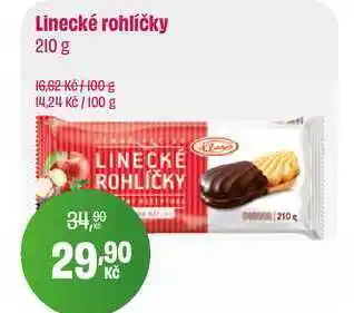 BonVeno Linecké rohlíčky 210 g nabídka