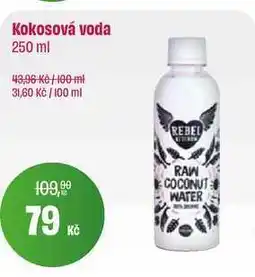 BonVeno Rebel Kokosová voda 250 ml nabídka