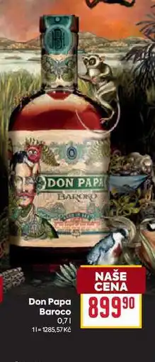 Billa Don Papa Baroco 0,7l nabídka