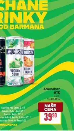Billa Amundsen RTD 0,25l nabídka